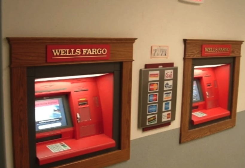 While not that "insane" the only two ATMs on the continent are located at McMurdo Station and are operated by Wells Fargo. The fees must be insane though. 